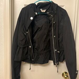 Black short jacket